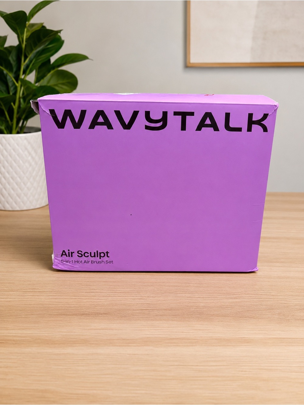 WAVYTALK Air Sculpt 5-in-1 Hot Air Brush Set - Purple
